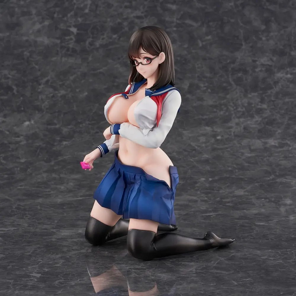 Tomoe Sasamori Illustration PVC Statue Aoi Shirasagi 20 cm termékfotó