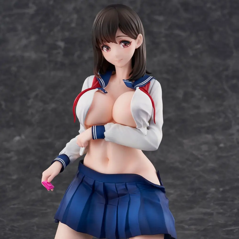 Tomoe Sasamori Illustration PVC Statue Aoi Shirasagi 20 cm termékfotó