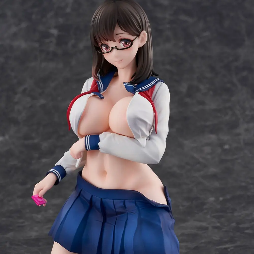 Tomoe Sasamori Illustration PVC Statue Aoi Shirasagi 20 cm termékfotó