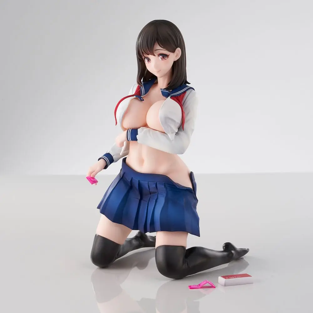 Tomoe Sasamori Illustration PVC Statue Aoi Shirasagi 20 cm termékfotó