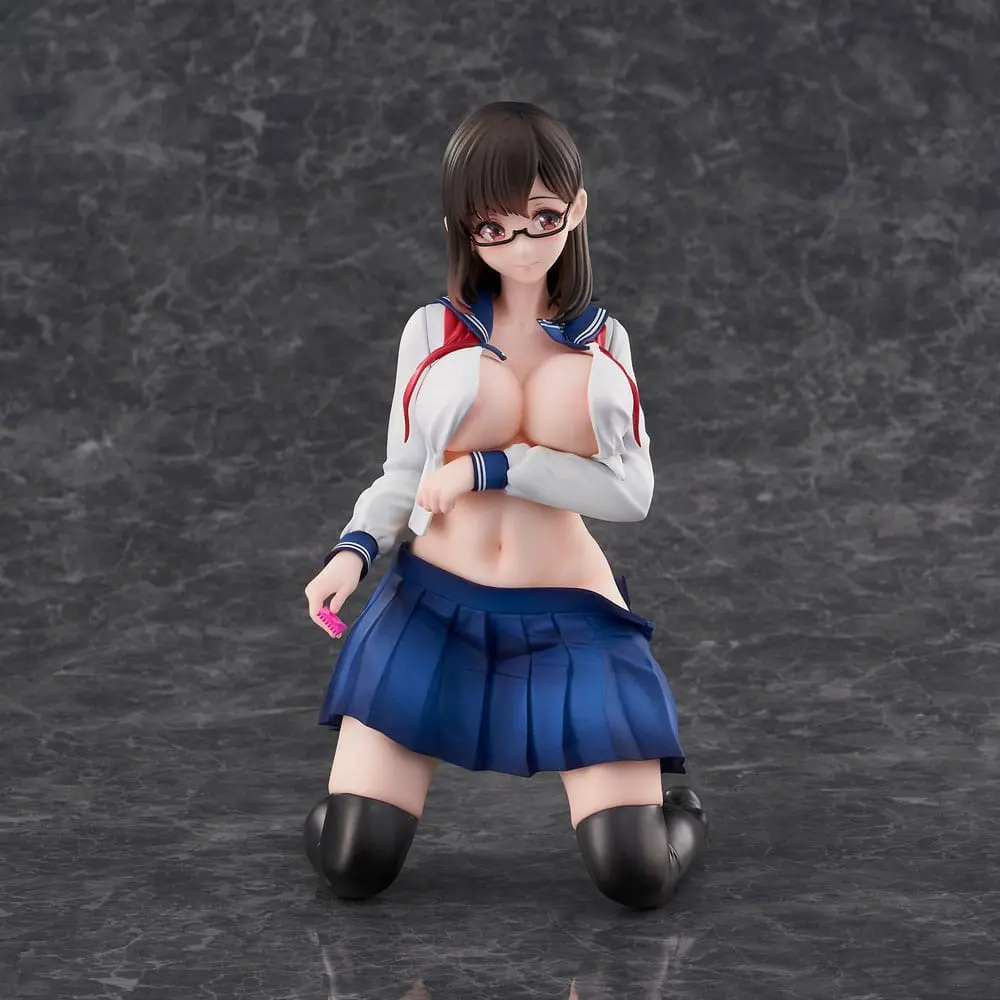 Tomoe Sasamori Illustration PVC Statue Aoi Shirasagi 20 cm termékfotó