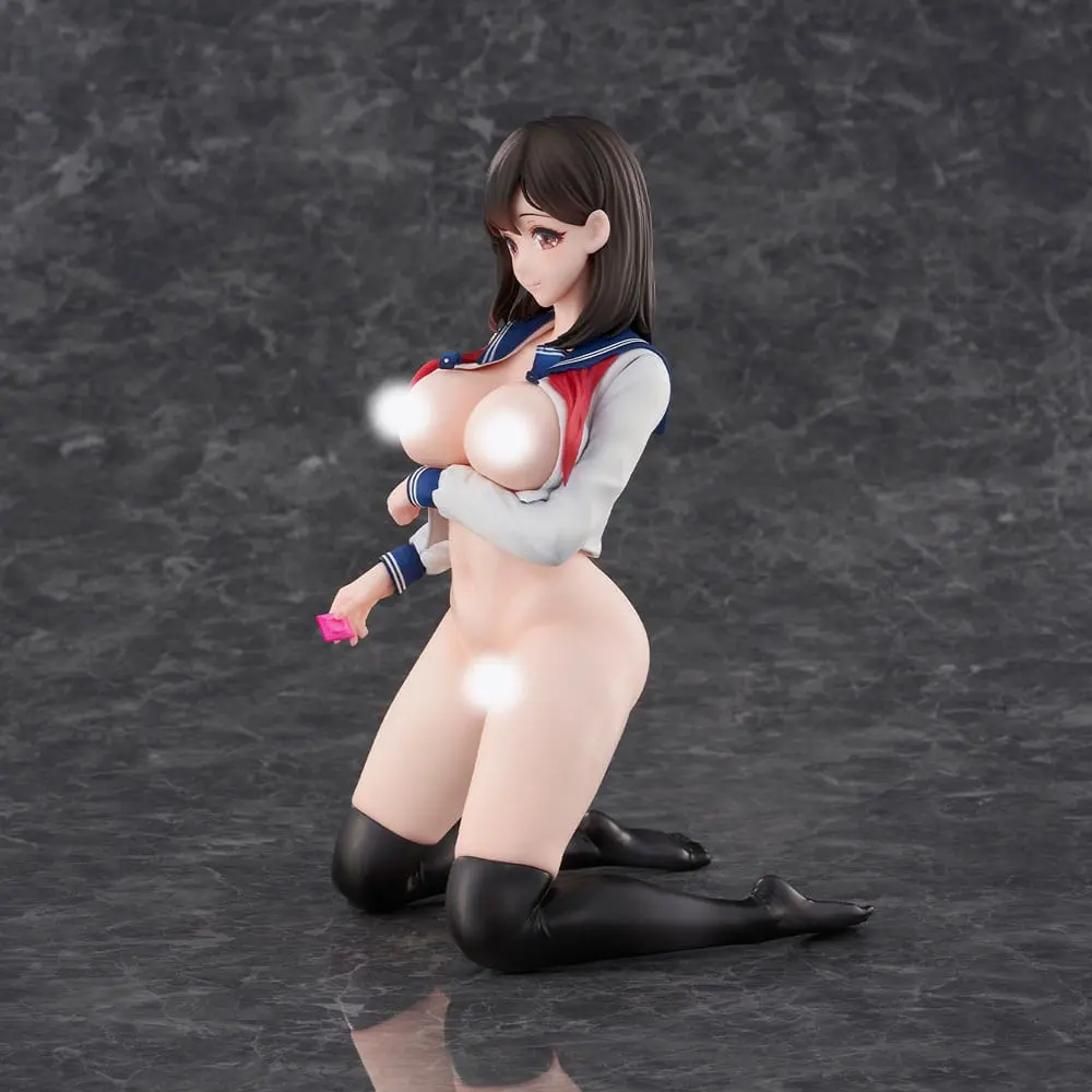 Tomoe Sasamori Illustration PVC Statue Aoi Shirasagi 20 cm termékfotó