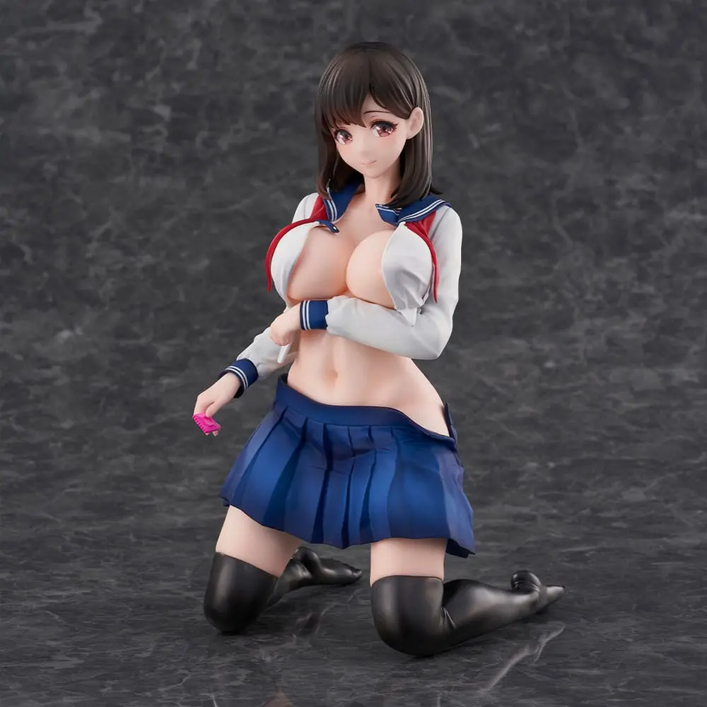 Tomoe Sasamori Illustration PVC Statue Aoi Shirasagi 20 cm termékfotó