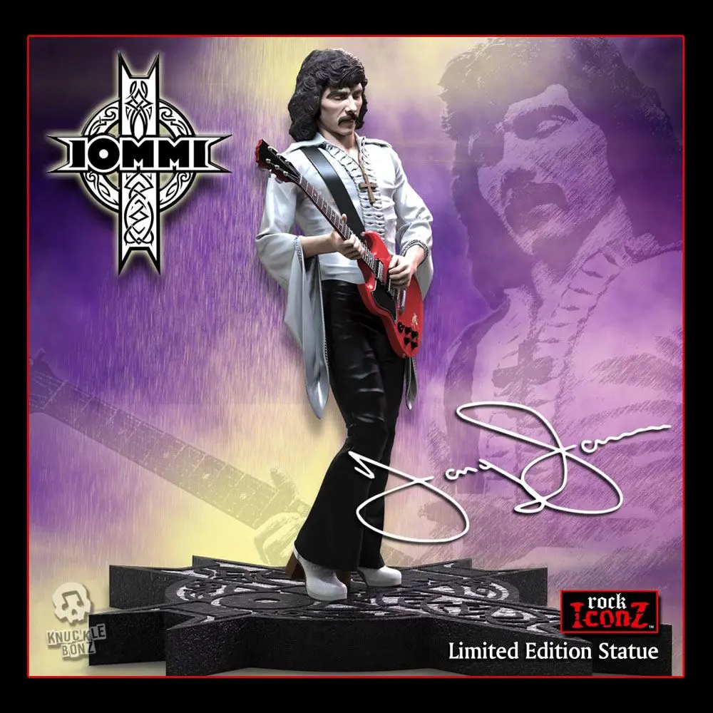 Tony Iommi Rock Iconz Statue 1/9 Limited Edition 22 cm product photo