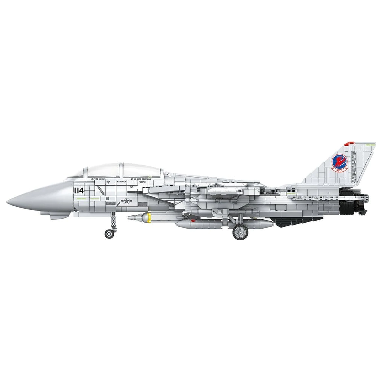 Top Gun Brick System Set Maverick's F-14A Tomcat product photo