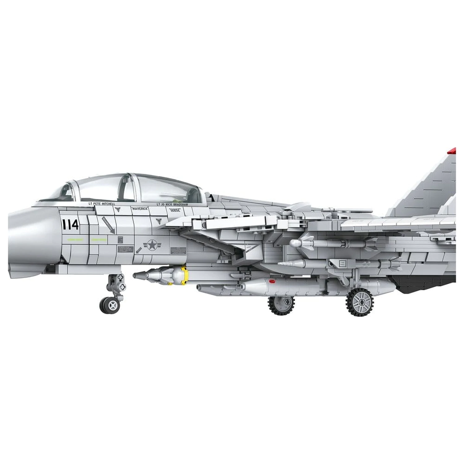 Top Gun Brick System Set Maverick's F-14A Tomcat product photo