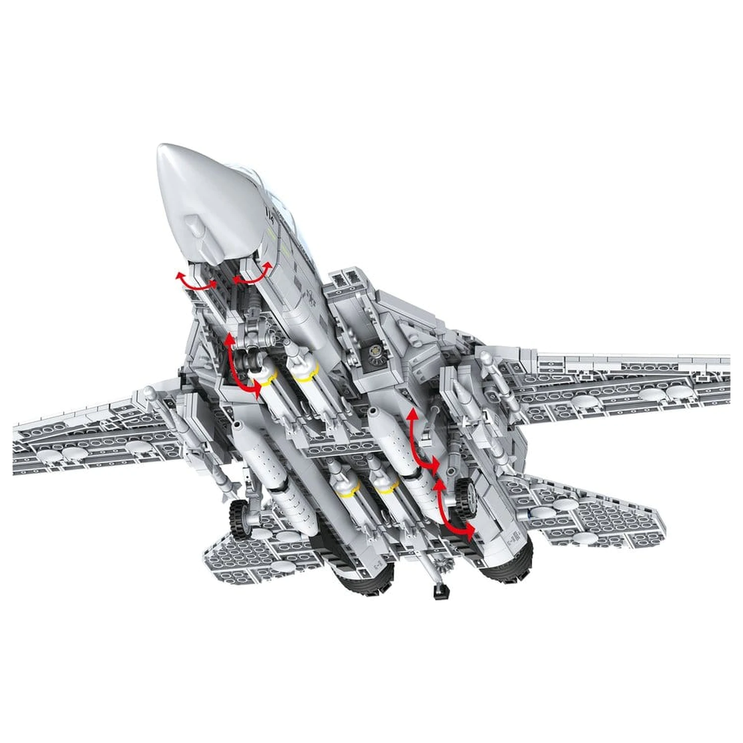 Top Gun Brick System Set Maverick's F-14A Tomcat product photo
