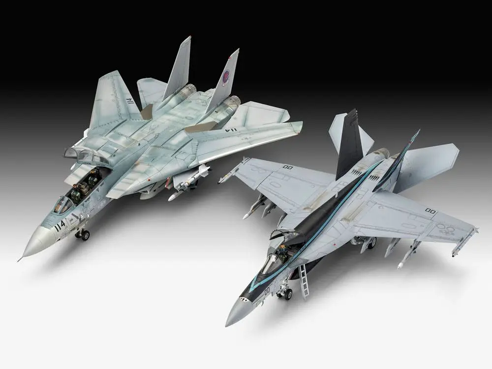 Top Gun Easy-Click Model Kit 1/72 F-14D Super Tomcat & F/A-18E Super Hornet termékfotó