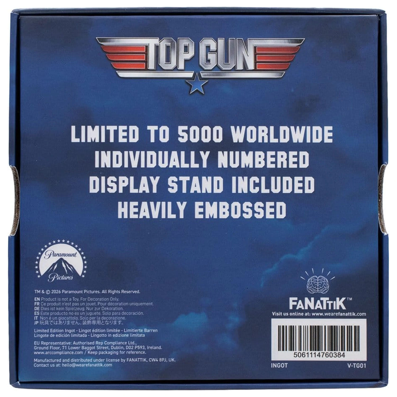 Top Gun Medallion Limited Edition Helmet product photo