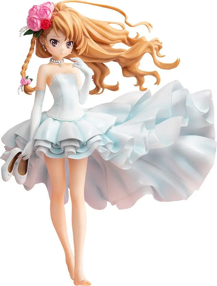 Toradora PVC Statue 1/7 Taiga Aisaka: Wedding Dress Ver. 21 cm product photo