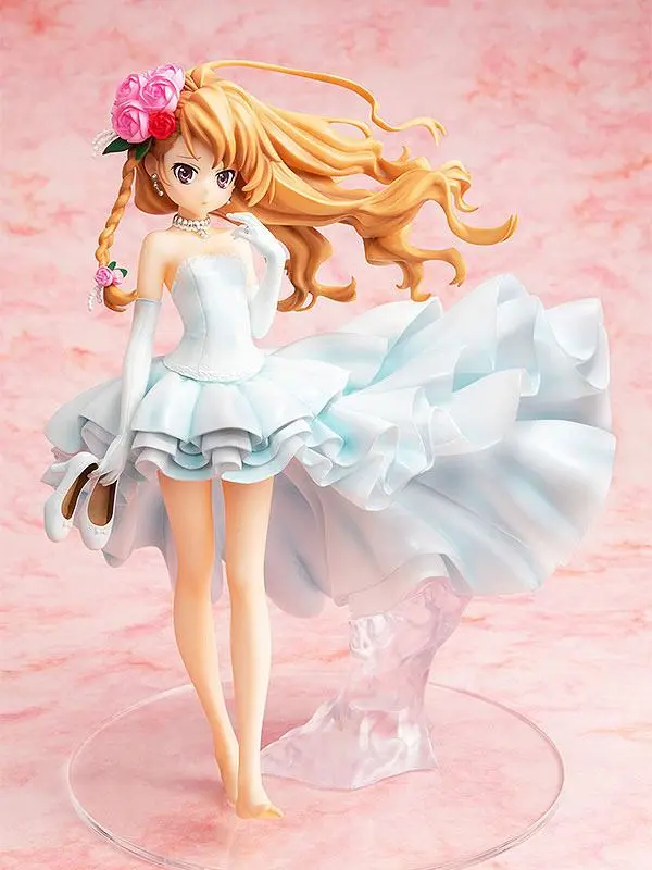 Toradora PVC Statue 1/7 Taiga Aisaka: Wedding Dress Ver. 21 cm product photo