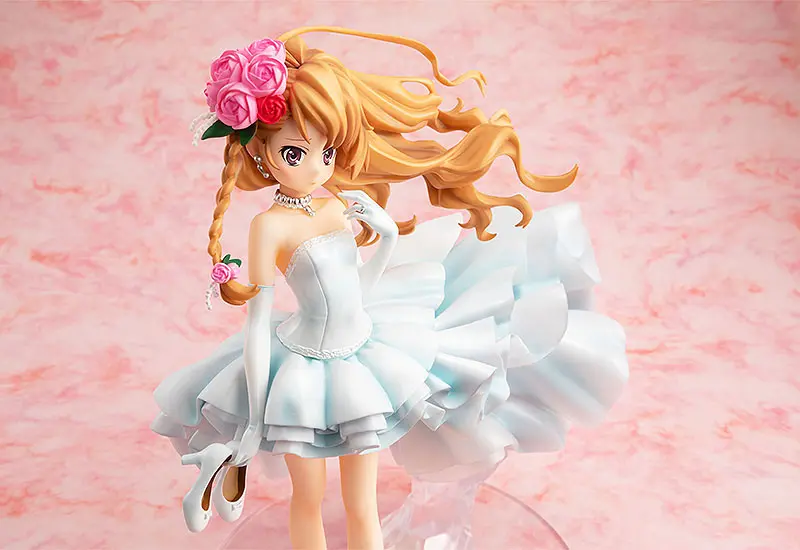 Toradora! CAworks PVC Statue 1/7 Taiga Aisaka: Wedding Dress Ver. 21 cm product photo