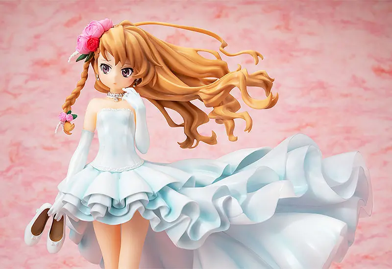 Toradora! CAworks PVC Statue 1/7 Taiga Aisaka: Wedding Dress Ver. 21 cm product photo