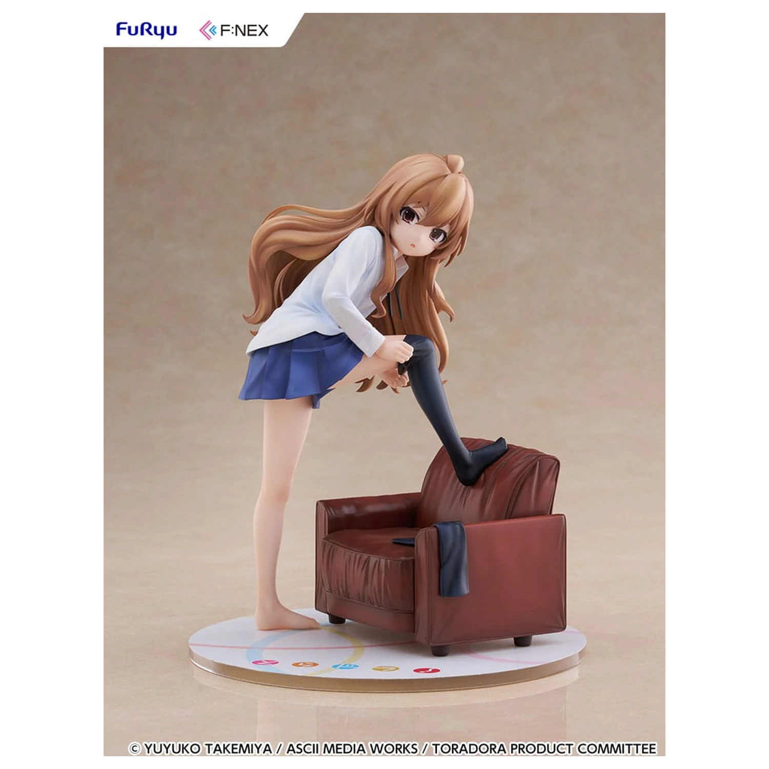 Toradora! F:NEX PVC Statue 1/7 Taiga Aisaka 18 cm   product photo