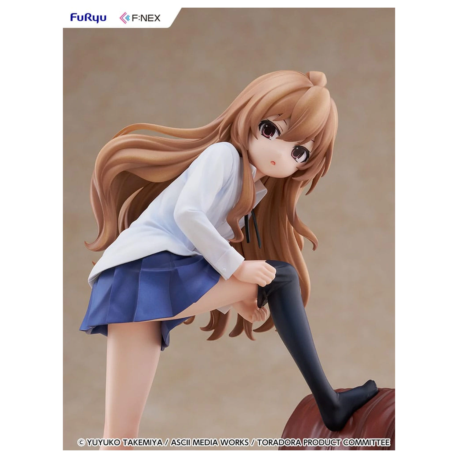 Toradora! F:NEX PVC Statue 1/7 Taiga Aisaka 18 cm   product photo