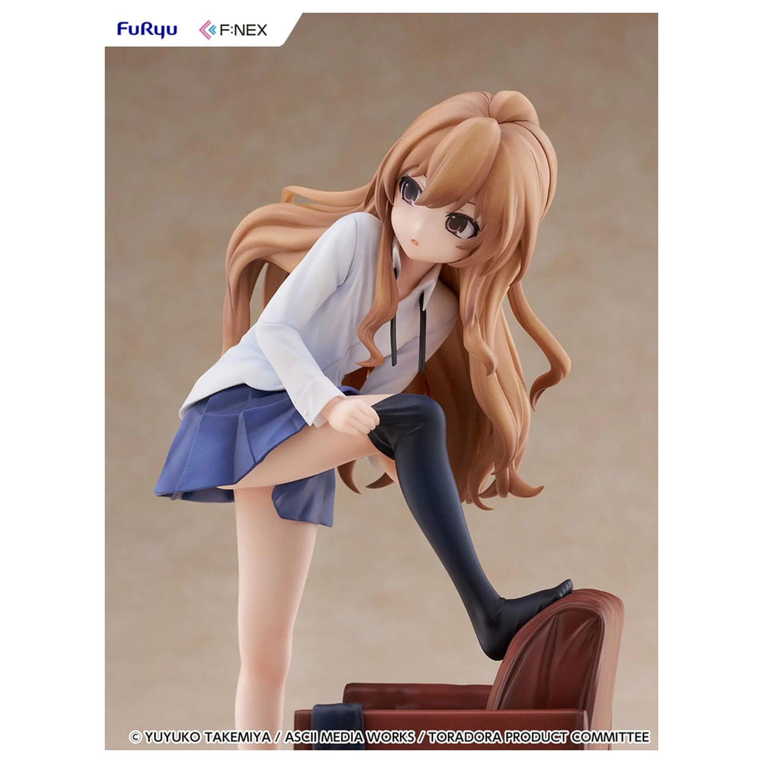 Toradora! F:NEX PVC Statue 1/7 Taiga Aisaka 18 cm   product photo