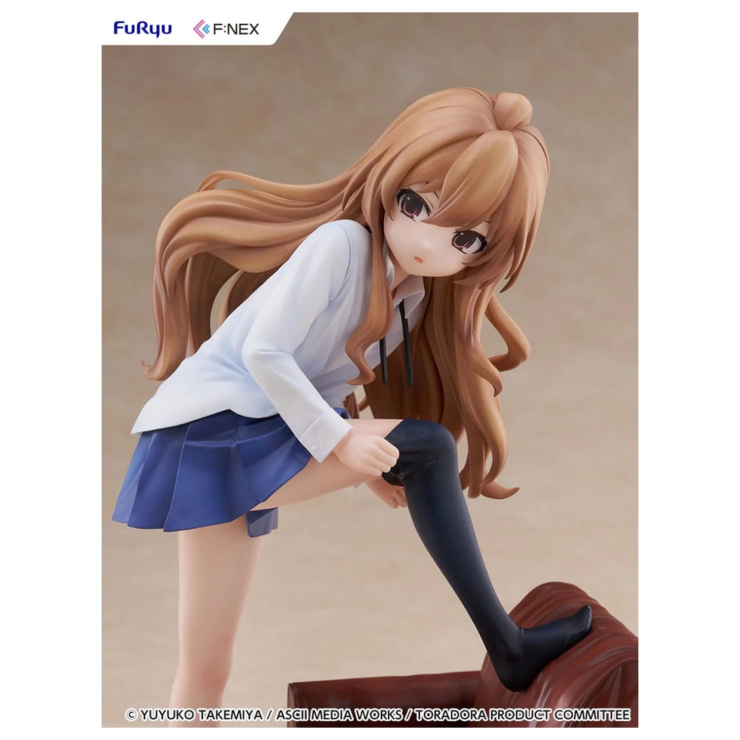 Toradora! F:NEX PVC Statue 1/7 Taiga Aisaka 18 cm   product photo