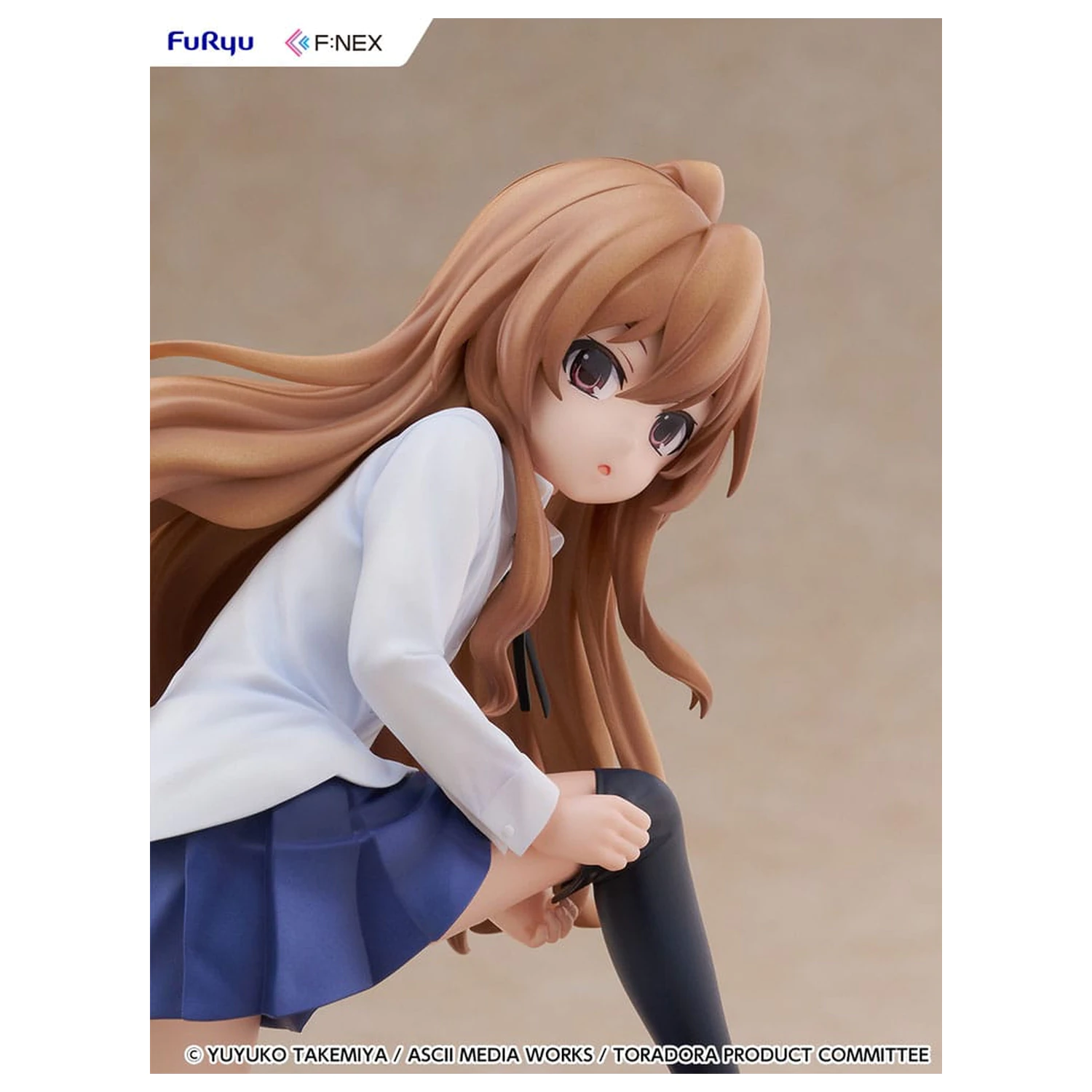 Toradora! F:NEX PVC Statue 1/7 Taiga Aisaka 18 cm   product photo