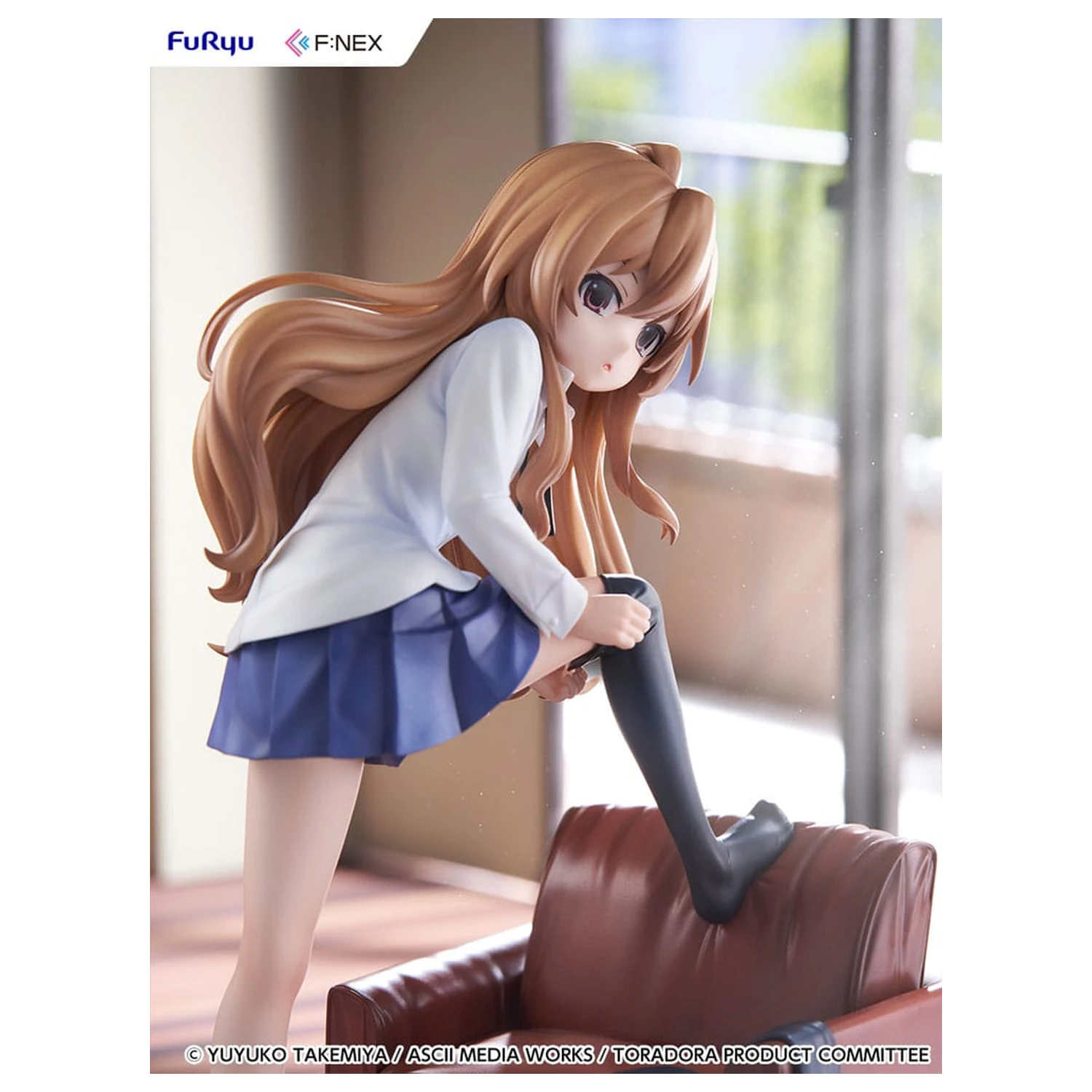 Toradora! F:NEX PVC Statue 1/7 Taiga Aisaka 18 cm   product photo