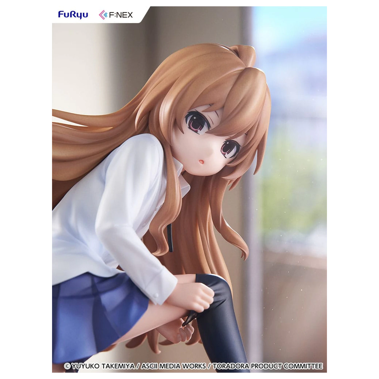 Toradora! F:NEX PVC Statue 1/7 Taiga Aisaka 18 cm   product photo