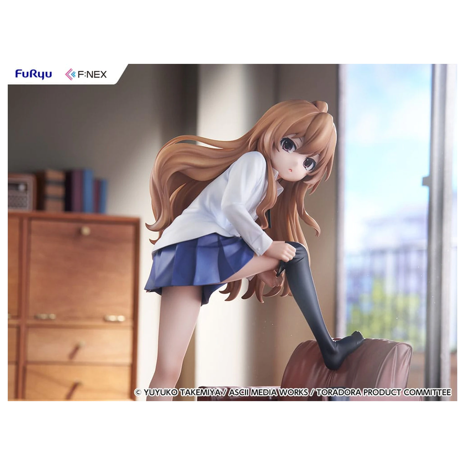 Toradora! F:NEX PVC Statue 1/7 Taiga Aisaka 18 cm   product photo