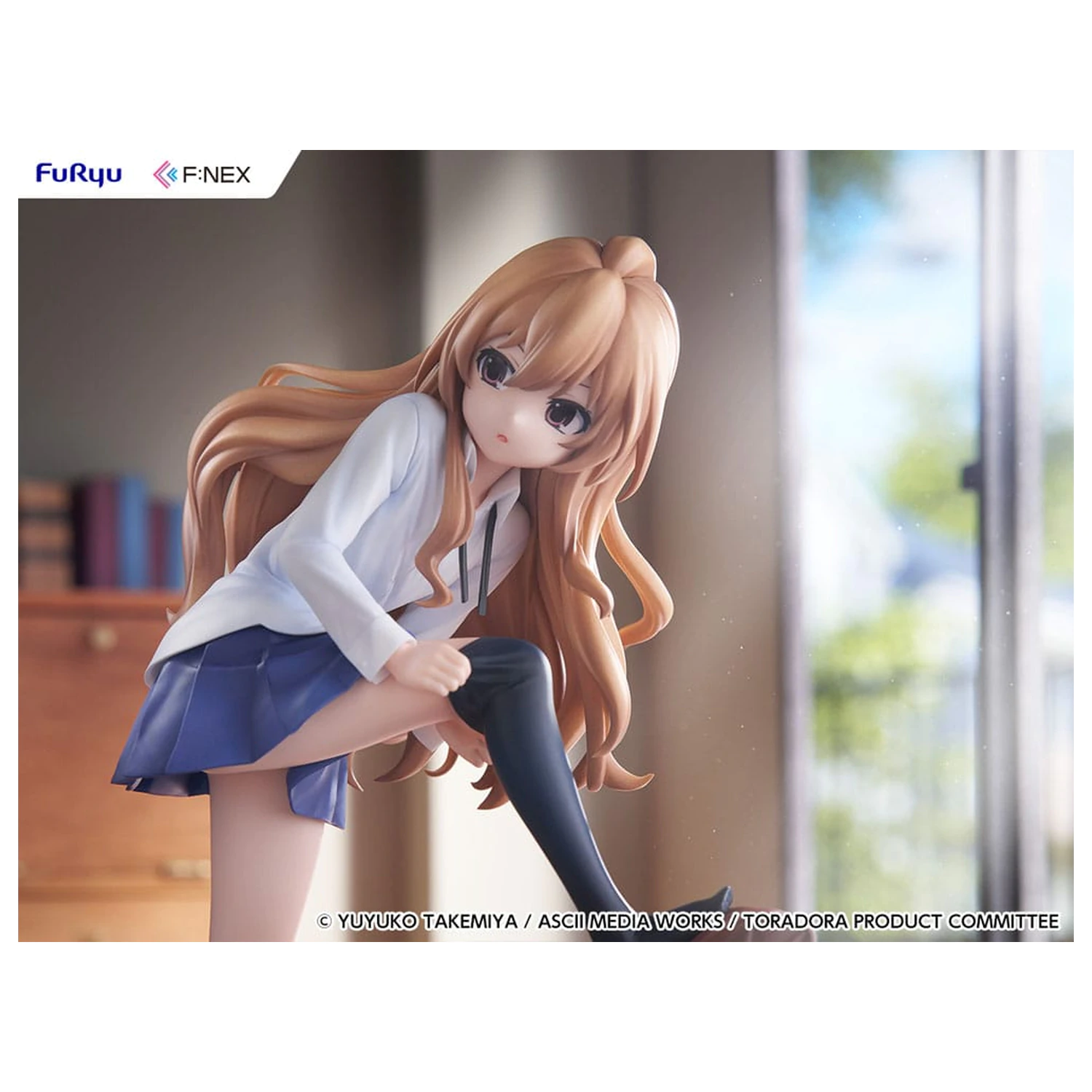Toradora! F:NEX PVC Statue 1/7 Taiga Aisaka 18 cm   product photo