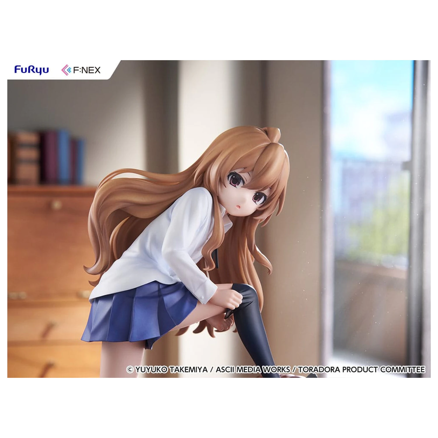 Toradora! F:NEX PVC Statue 1/7 Taiga Aisaka 18 cm   product photo