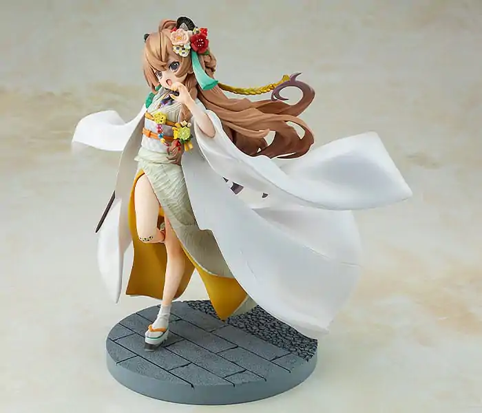 Toradora! PVC Statue Taiga Aisaka: White Kimono Ver. 22 cm termékfotó