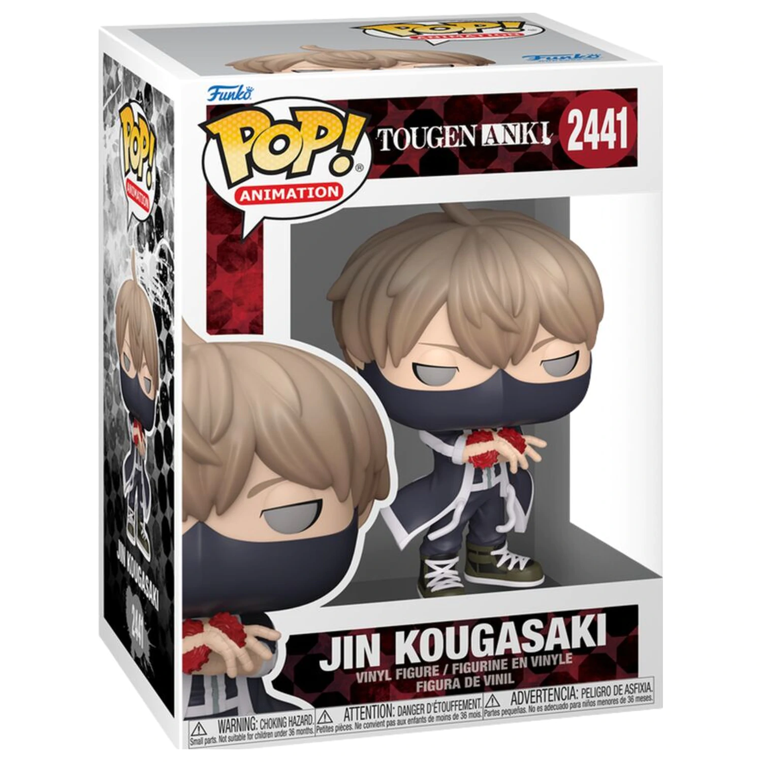 Tougen Anki Funko POP! Animation Vinyl figure Jin Kougasaki 9 cm product photo