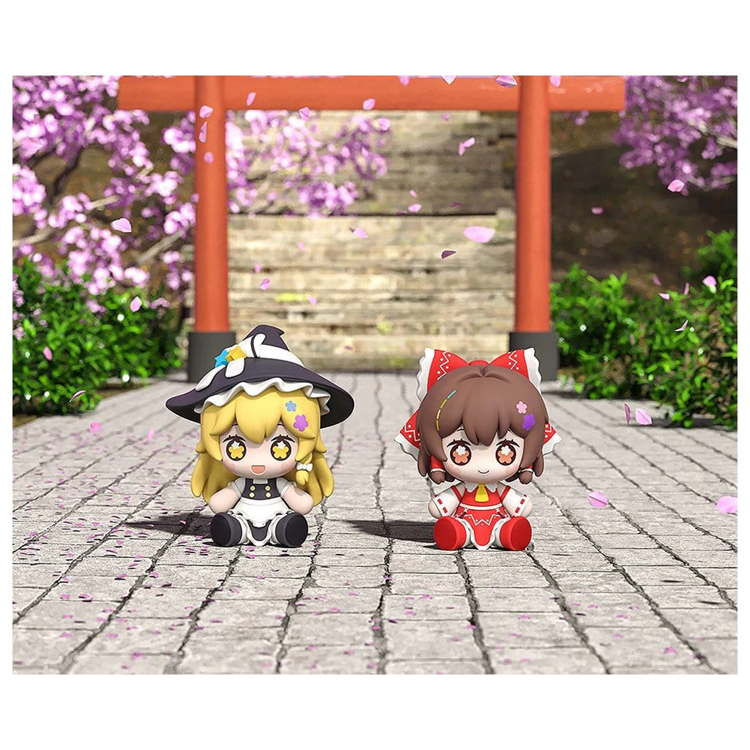 Touhou Lost Word Huggy Good Smile Mini Figure Marisa Kirisame 7 cm product photo