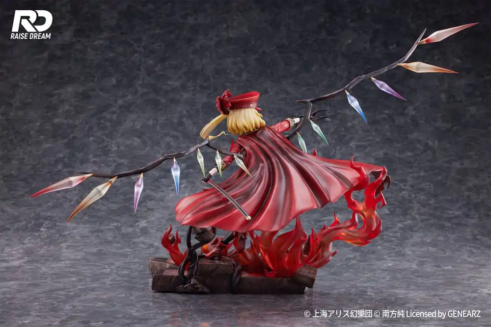 Touhou Project PVC Statue 1/6 Flandre Scarlet Military Uniform Ver. 27 cm termékfotó