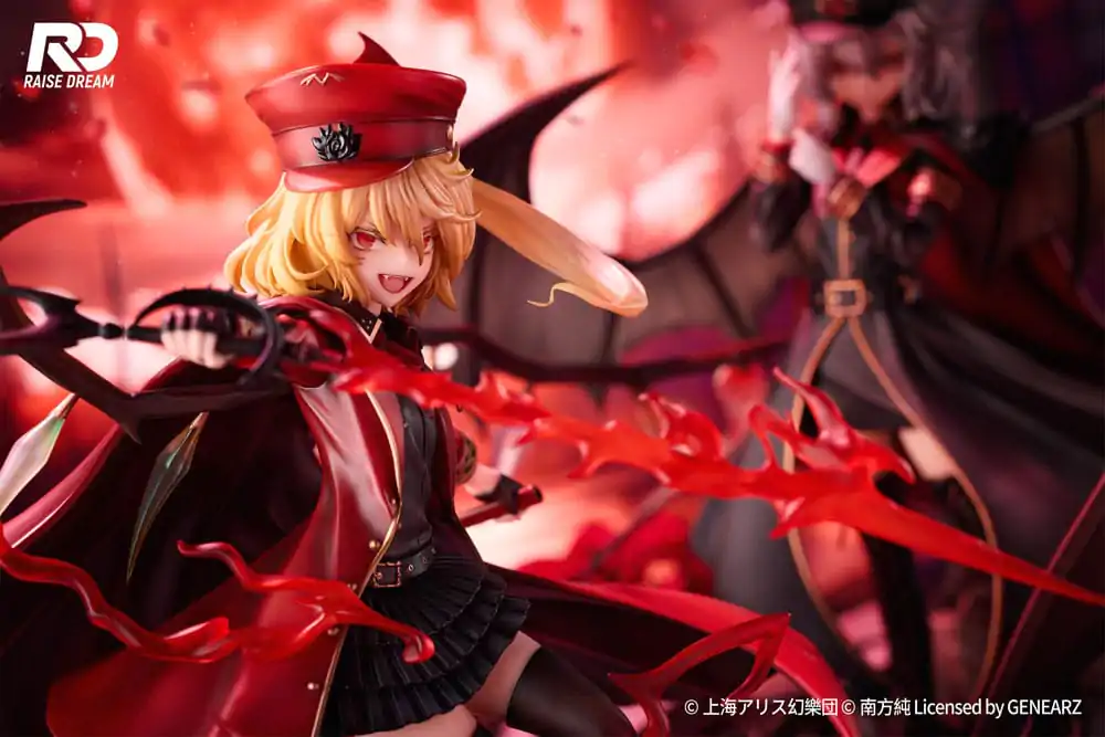 Touhou Project PVC Statue 1/6 Flandre Scarlet Military Uniform Ver. 27 cm termékfotó