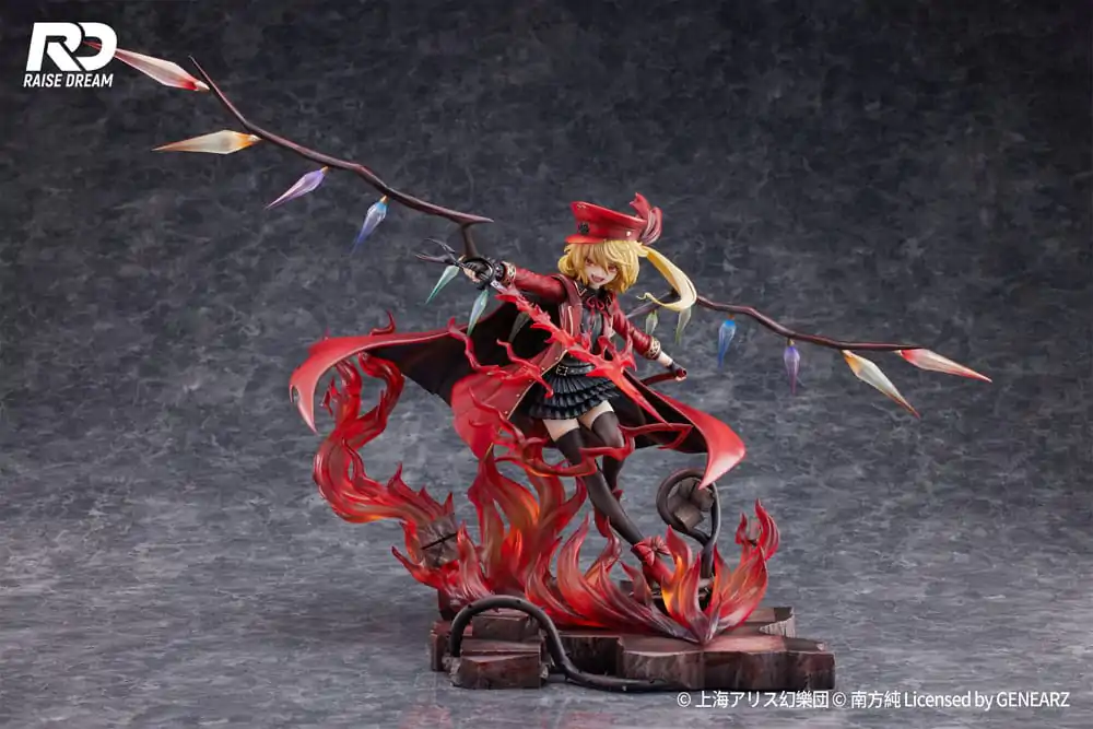 Touhou Project PVC Statue 1/6 Flandre Scarlet Military Uniform Ver. 27 cm termékfotó