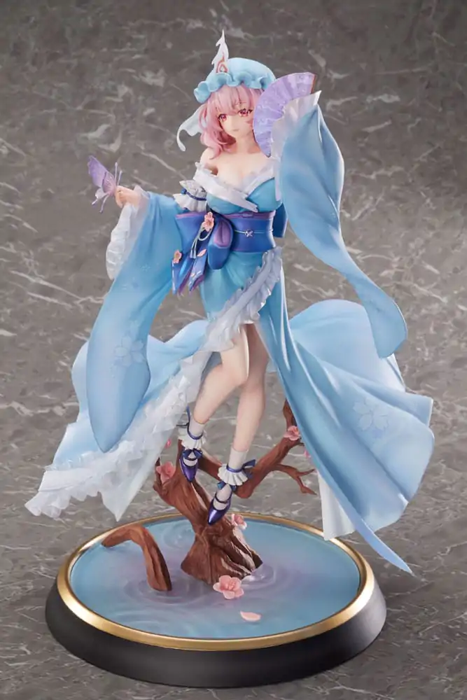 Touhou Project PVC Statue 1/6 Ghost From the Calamitous Nirvana Yuyuko Saigyouji Deluxe Edition 32 cm product photo