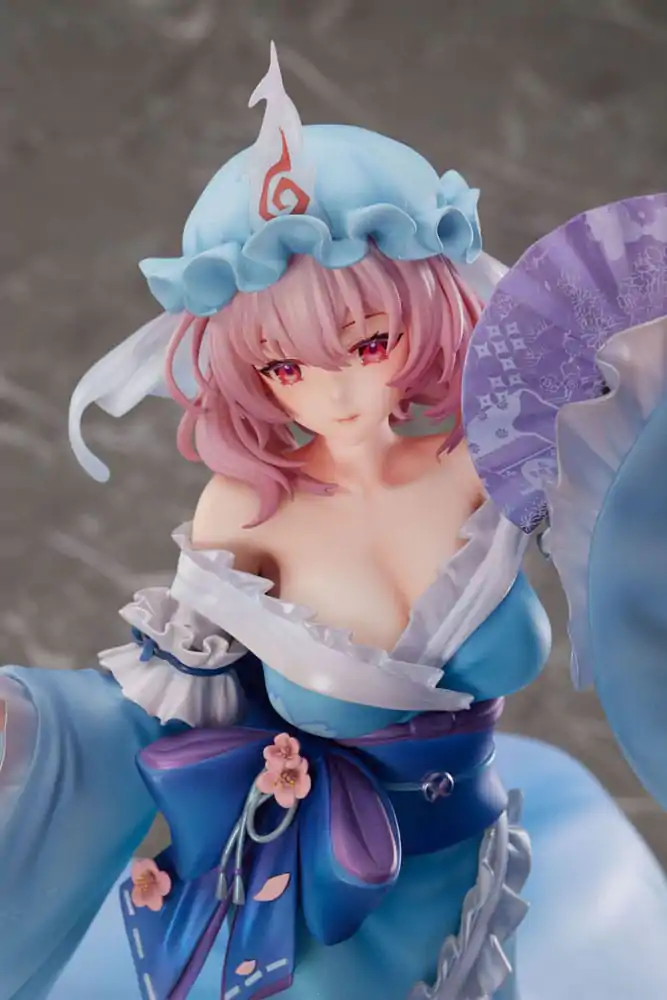 Touhou Project PVC Statue 1/6 Ghost From the Calamitous Nirvana Yuyuko Saigyouji Deluxe Edition 32 cm product photo