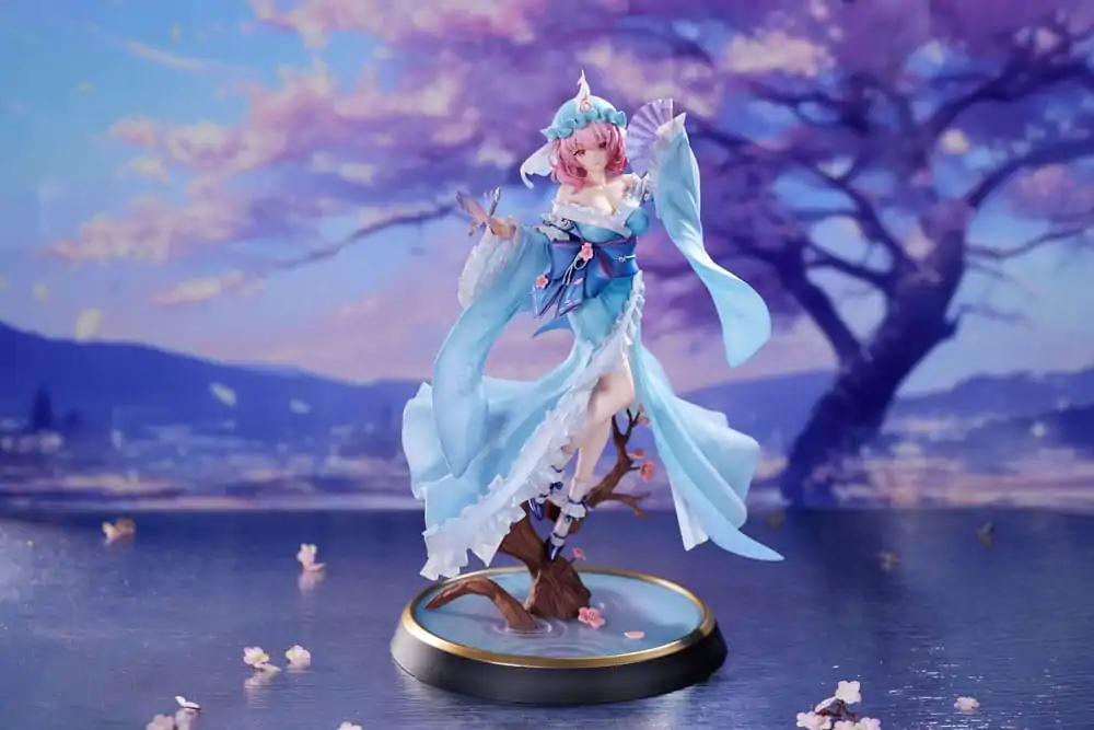 Touhou Project PVC Statue 1/6 Ghost From the Calamitous Nirvana Yuyuko Saigyouji Deluxe Edition 32 cm product photo