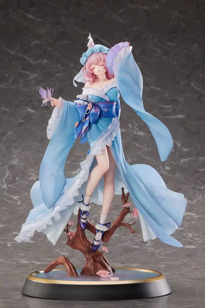 Touhou Project PVC Statue 1/6 Ghost From the Calamitous Nirvana Yuyuko Saigyouji Deluxe Edition 32 cm product photo