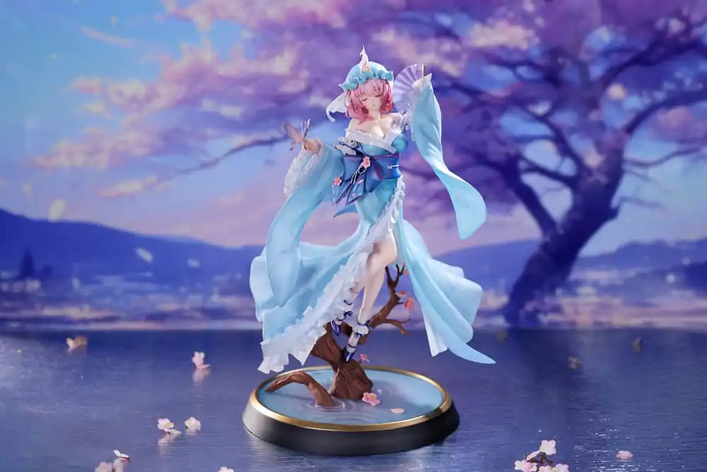 Touhou Project PVC Statue 1/6 Ghost From the Calamitous Nirvana Yuyuko Saigyouji Deluxe Edition 32 cm product photo