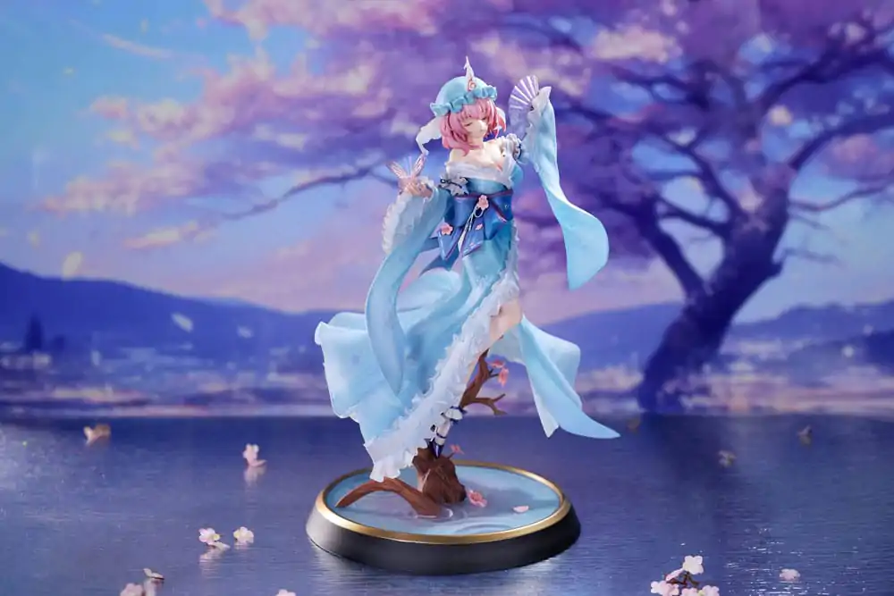 Touhou Project PVC Statue 1/6 Ghost From the Calamitous Nirvana Yuyuko Saigyouji Deluxe Edition 32 cm product photo