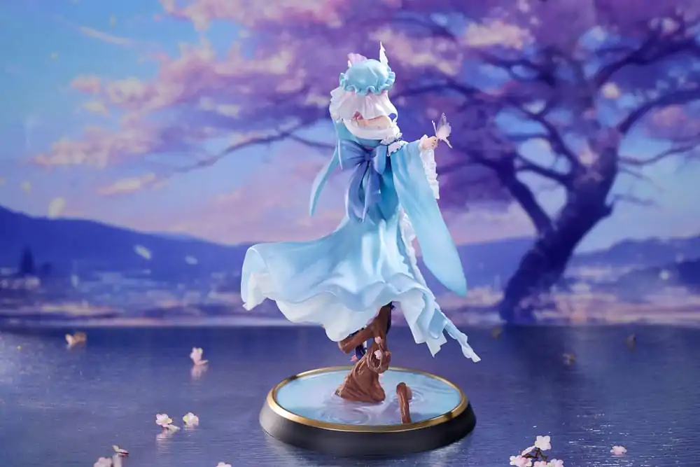 Touhou Project PVC Statue 1/6 Ghost From the Calamitous Nirvana Yuyuko Saigyouji Deluxe Edition 32 cm product photo