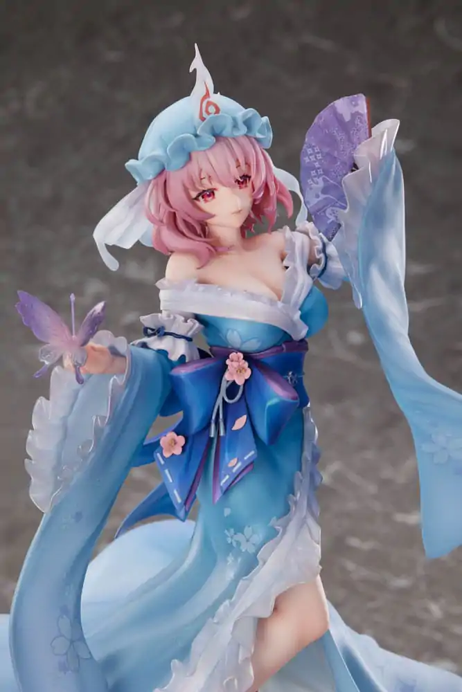 Touhou Project PVC Statue 1/6 Ghost From the Calamitous Nirvana Yuyuko Saigyouji Deluxe Edition 32 cm product photo