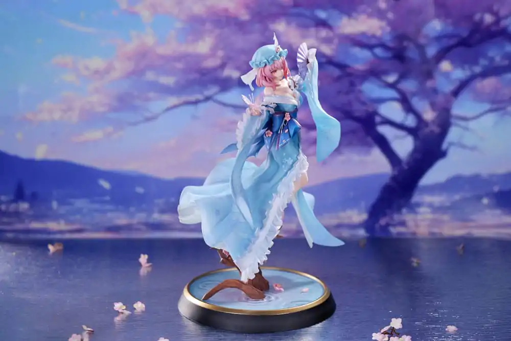 Touhou Project PVC Statue 1/6 Ghost From the Calamitous Nirvana Yuyuko Saigyouji Deluxe Edition 32 cm product photo