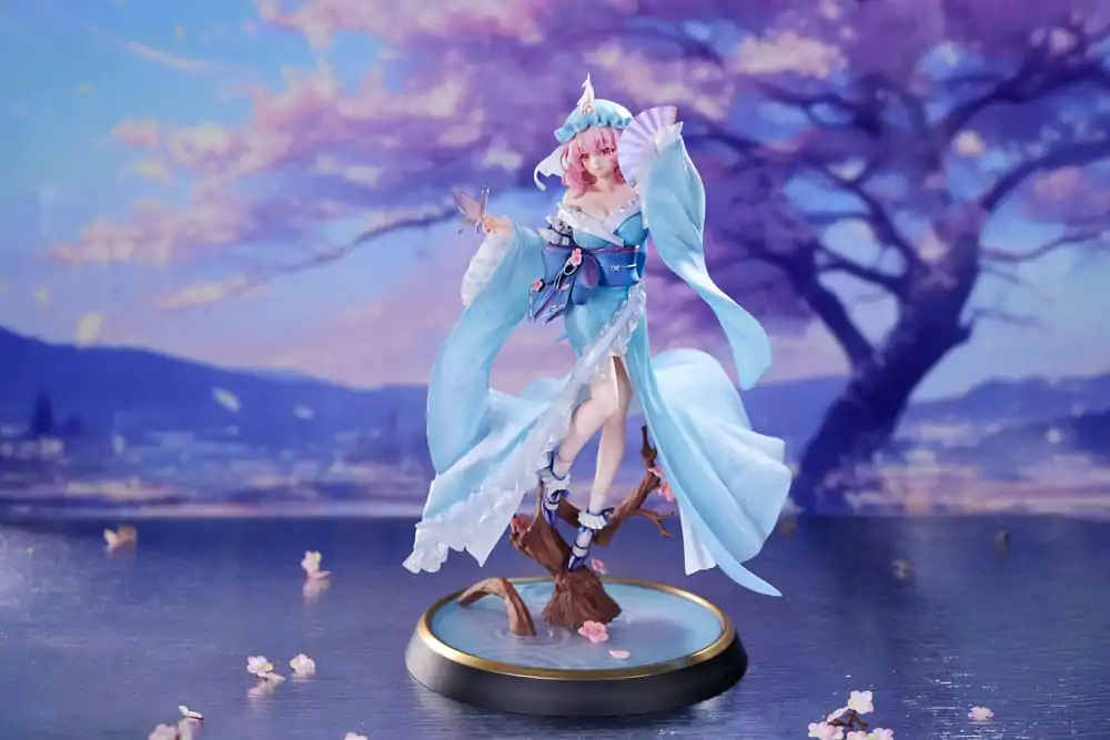Touhou Project PVC Statue 1/6 Ghost From the Calamitous Nirvana Yuyuko Saigyouji Deluxe Edition 32 cm product photo