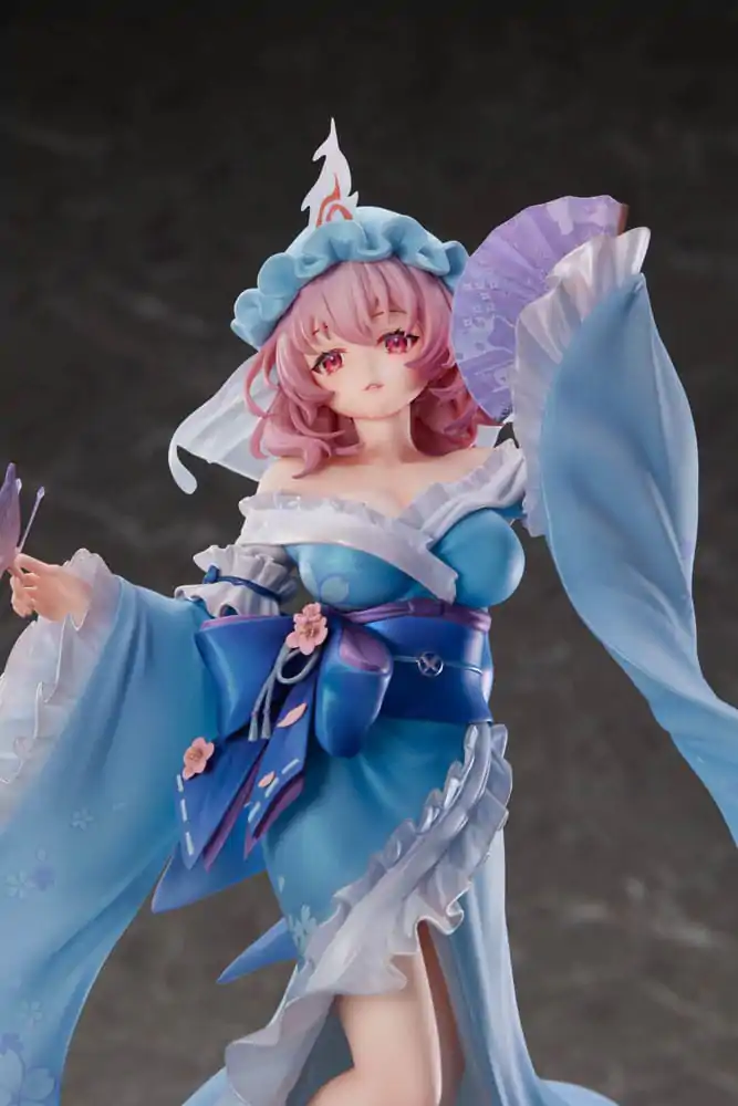 Touhou Project PVC Statue 1/6 Ghost From the Calamitous Nirvana Yuyuko Saigyouji Deluxe Edition 32 cm product photo