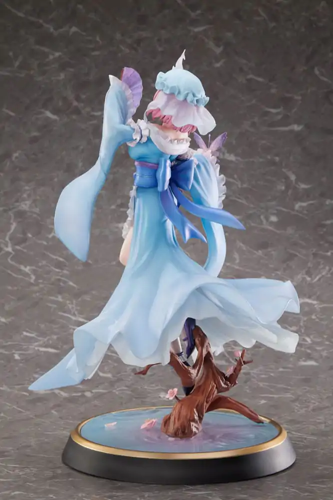 Touhou Project PVC Statue 1/6 Ghost From the Calamitous Nirvana Yuyuko Saigyouji Deluxe Edition 32 cm product photo