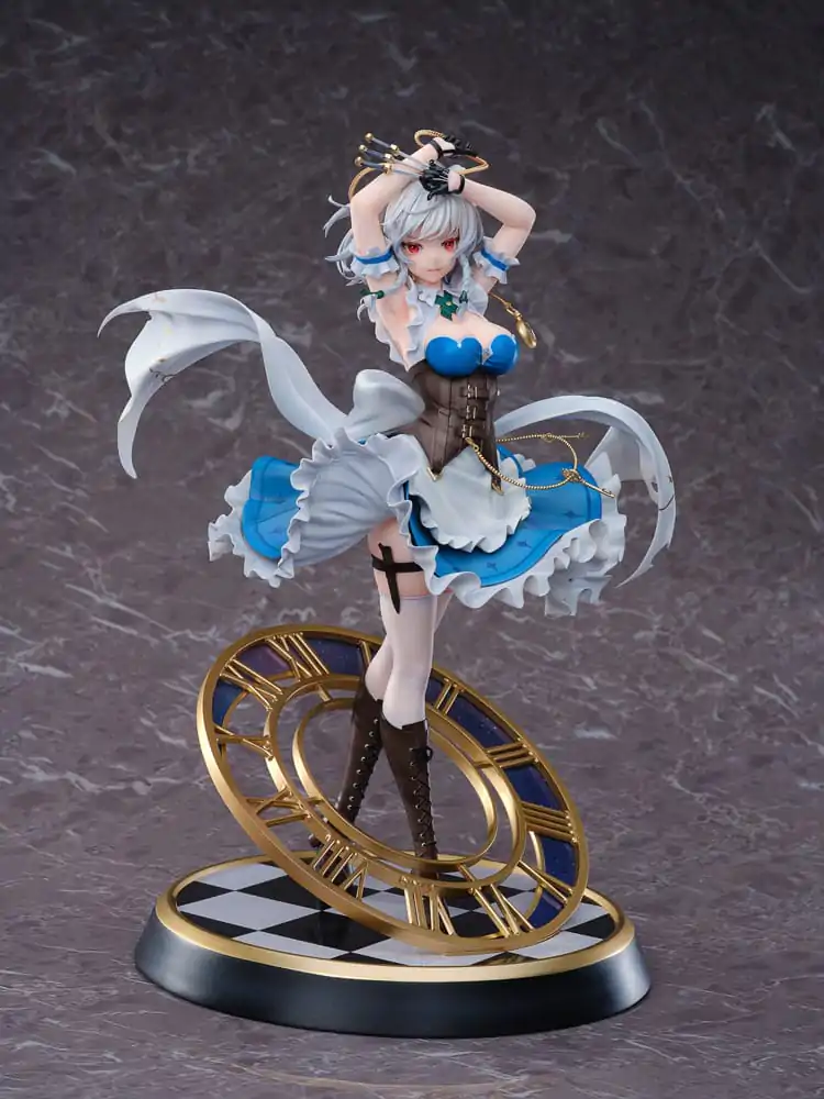 Touhou Project PVC Statue 1/6 Luna Dial Sakuya Izayoi Deluxe Edition 32 cm termékfotó