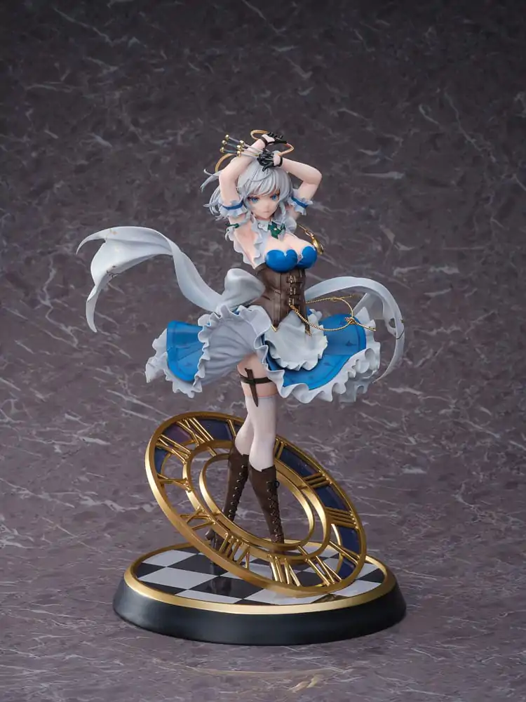 Touhou Project PVC Statue 1/6 Luna Dial Sakuya Izayoi Deluxe Edition 32 cm termékfotó