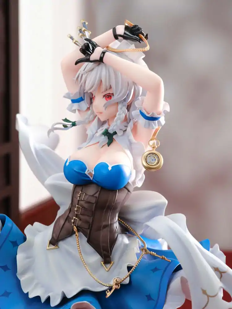 Touhou Project PVC Statue 1/6 Luna Dial Sakuya Izayoi Deluxe Edition 32 cm termékfotó