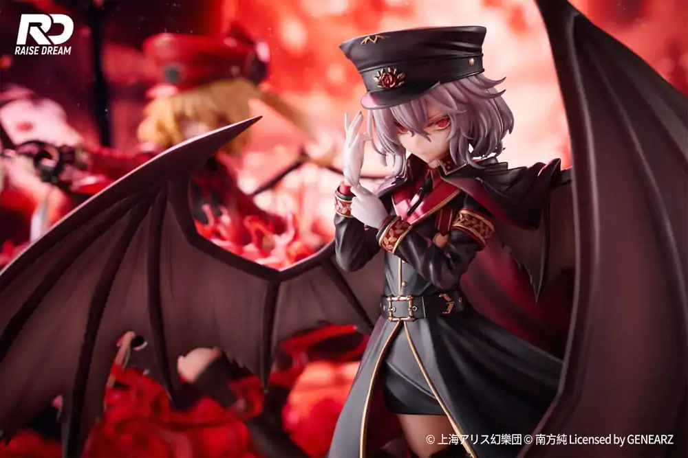 Touhou Project PVC Statue 1/6 Remilia Scarlet Military Uniform Ver. 24 cm termékfotó