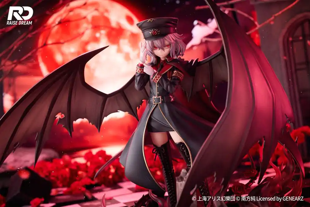 Touhou Project PVC Statue 1/6 Remilia Scarlet Military Uniform Ver. 24 cm termékfotó